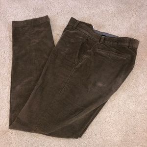 Brooks Brothers Milano Brown Corduroy Pants